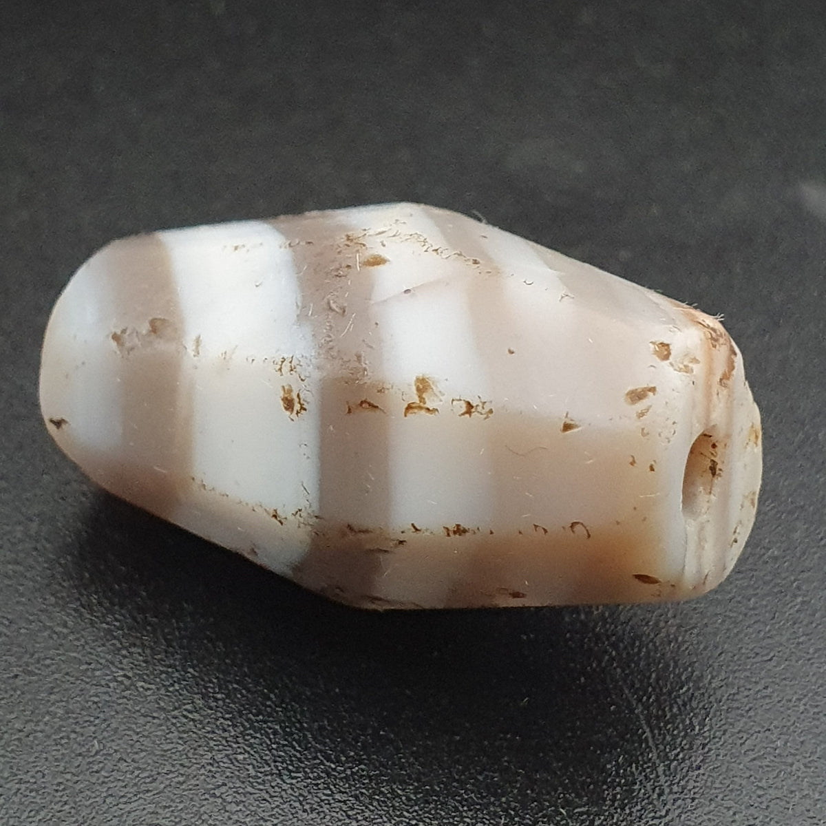 Rare Ancient Suliemani Agate Amulet Natural Striped Pattern