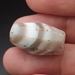 Rare Ancient Suliemani Agate Amulet Natural Striped Pattern