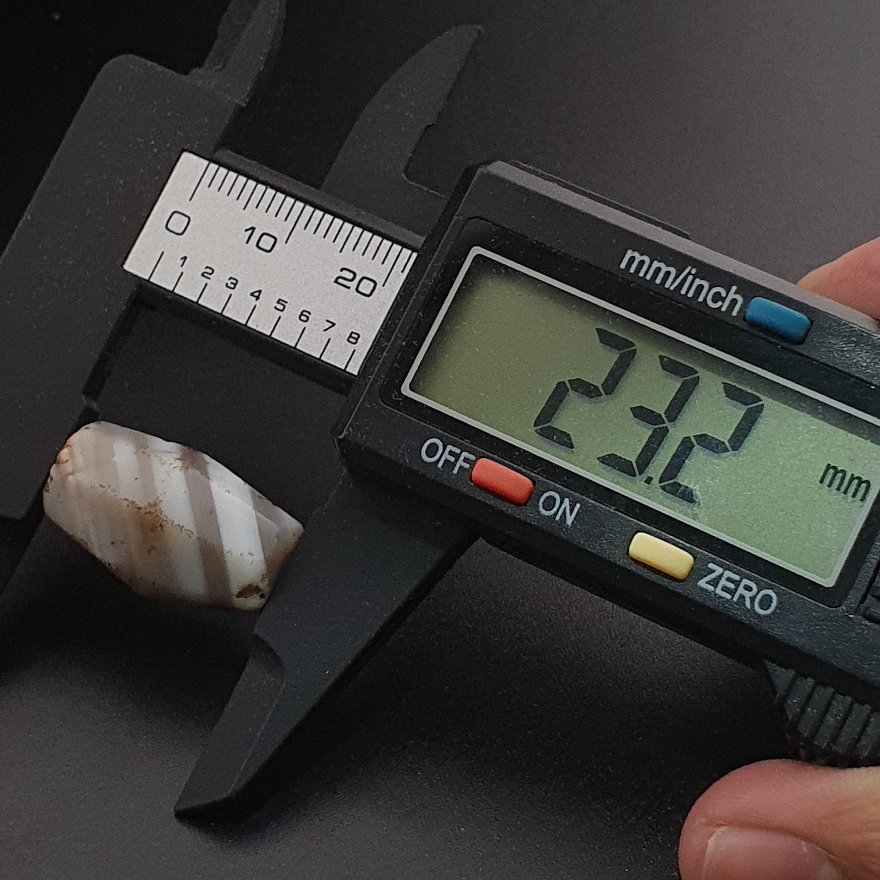 Rare Ancient Suliemani Agate Amulet Natural Striped Pattern