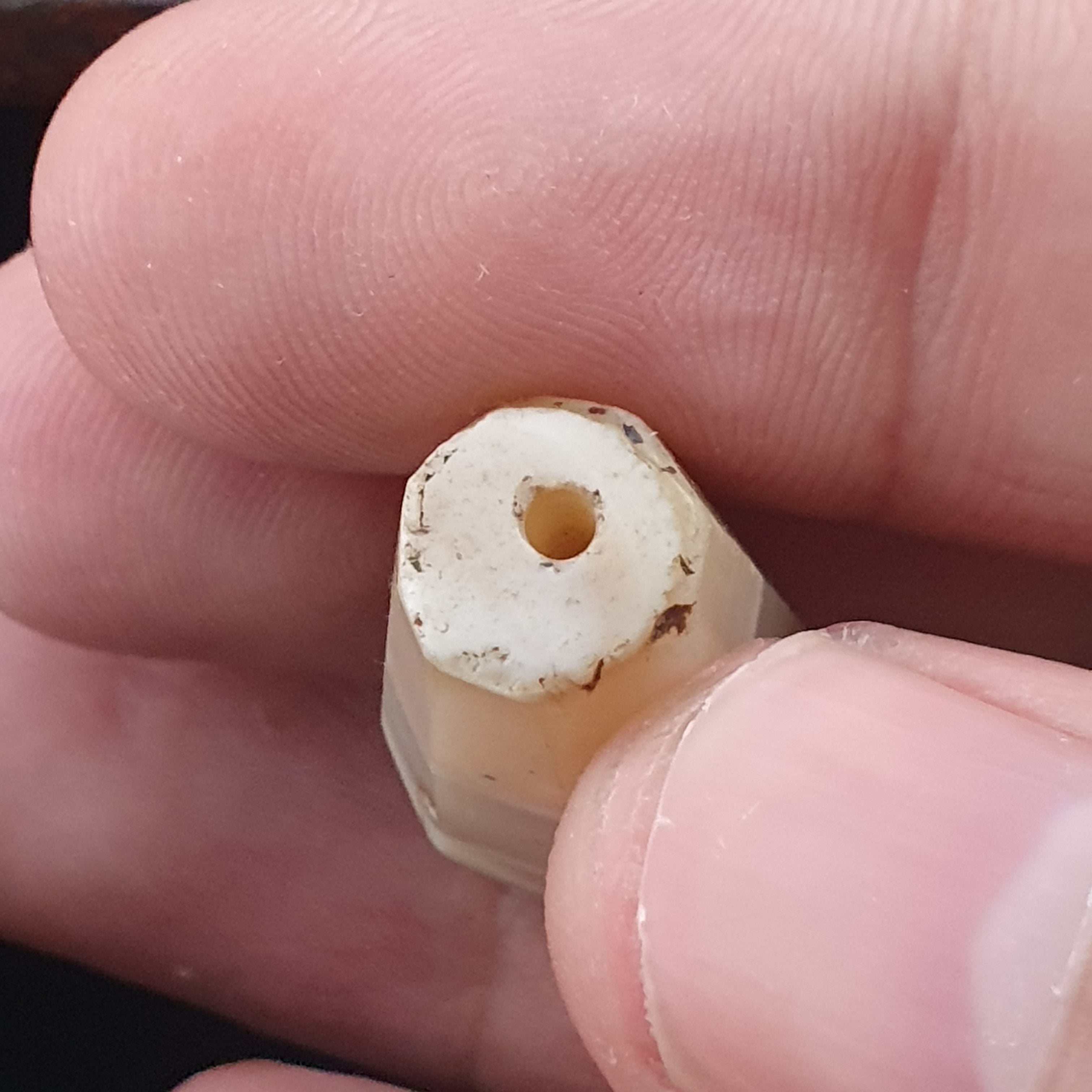 Ancient Yemeni Suliemani Natural Pattern Agate Bead