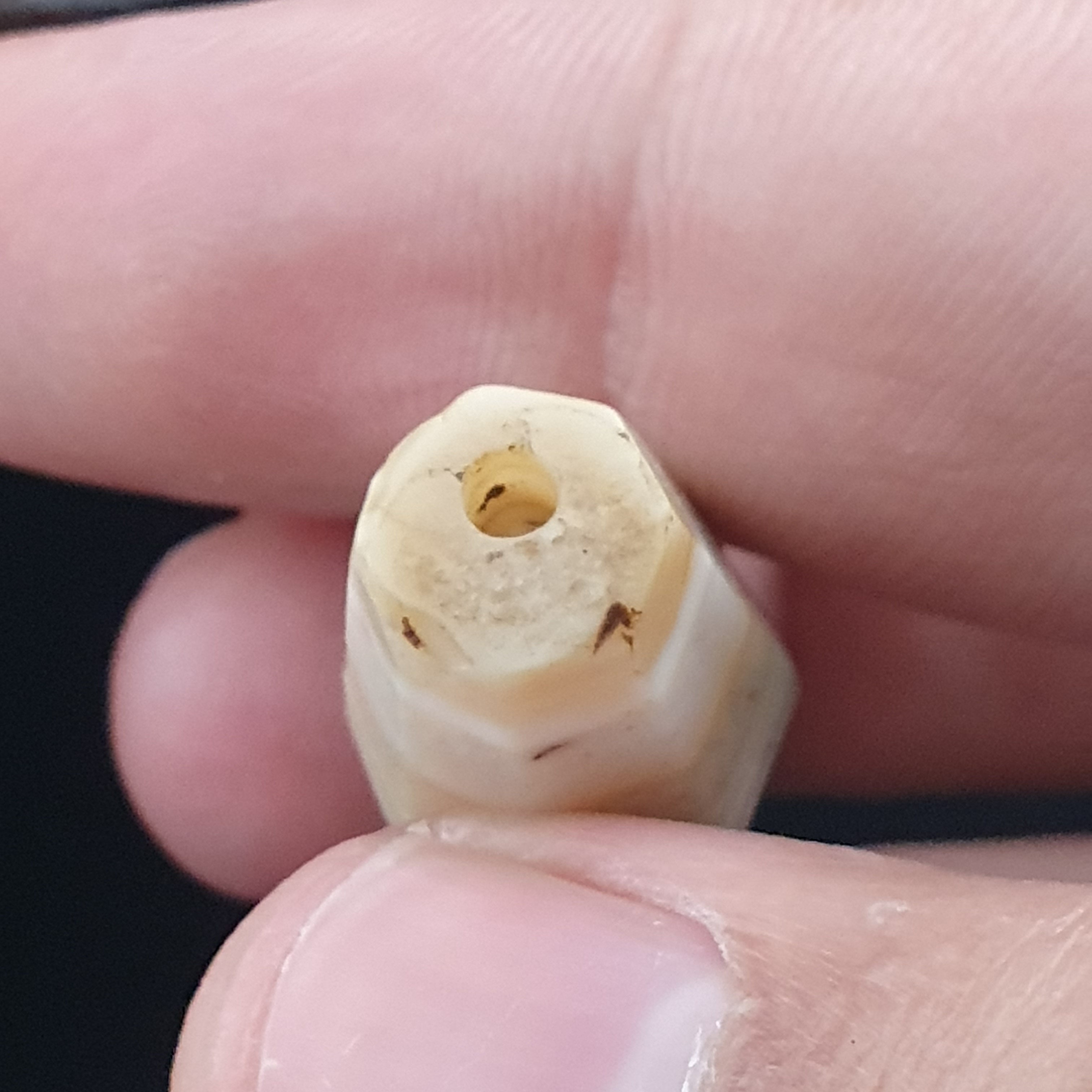 Ancient Yemeni Suliemani Natural Pattern Agate Bead