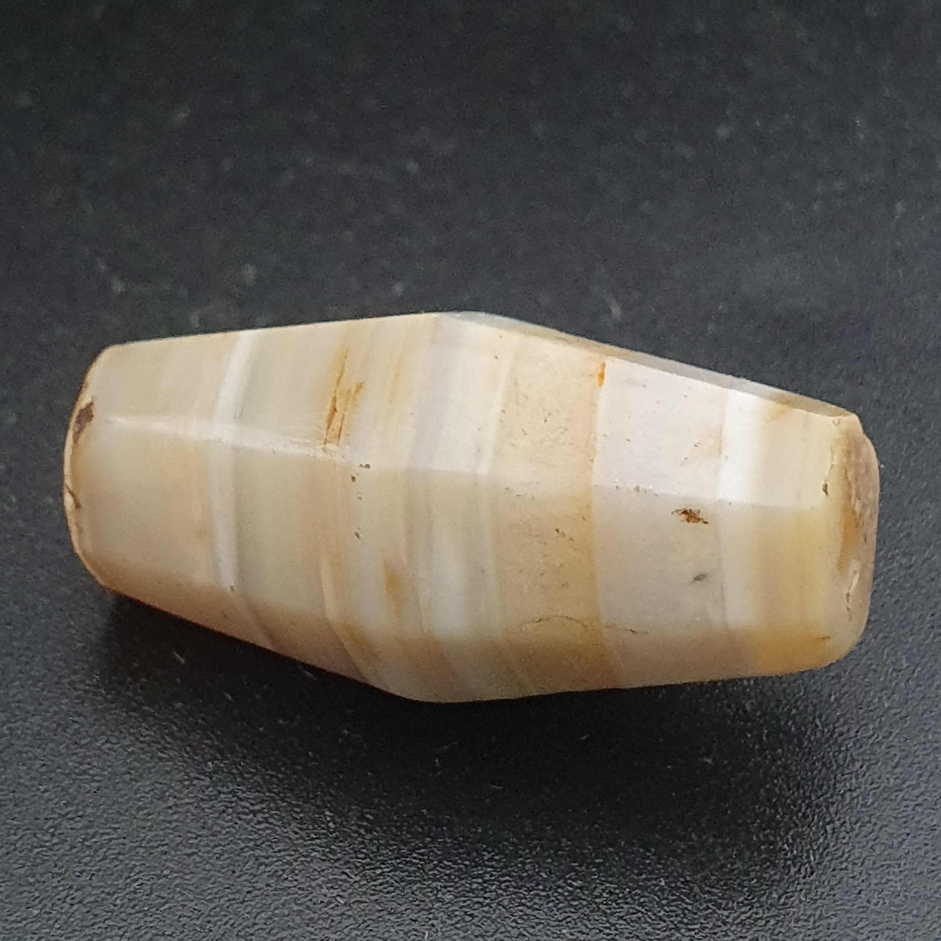 Ancient Yemeni Suliemani Natural Pattern Agate Bead