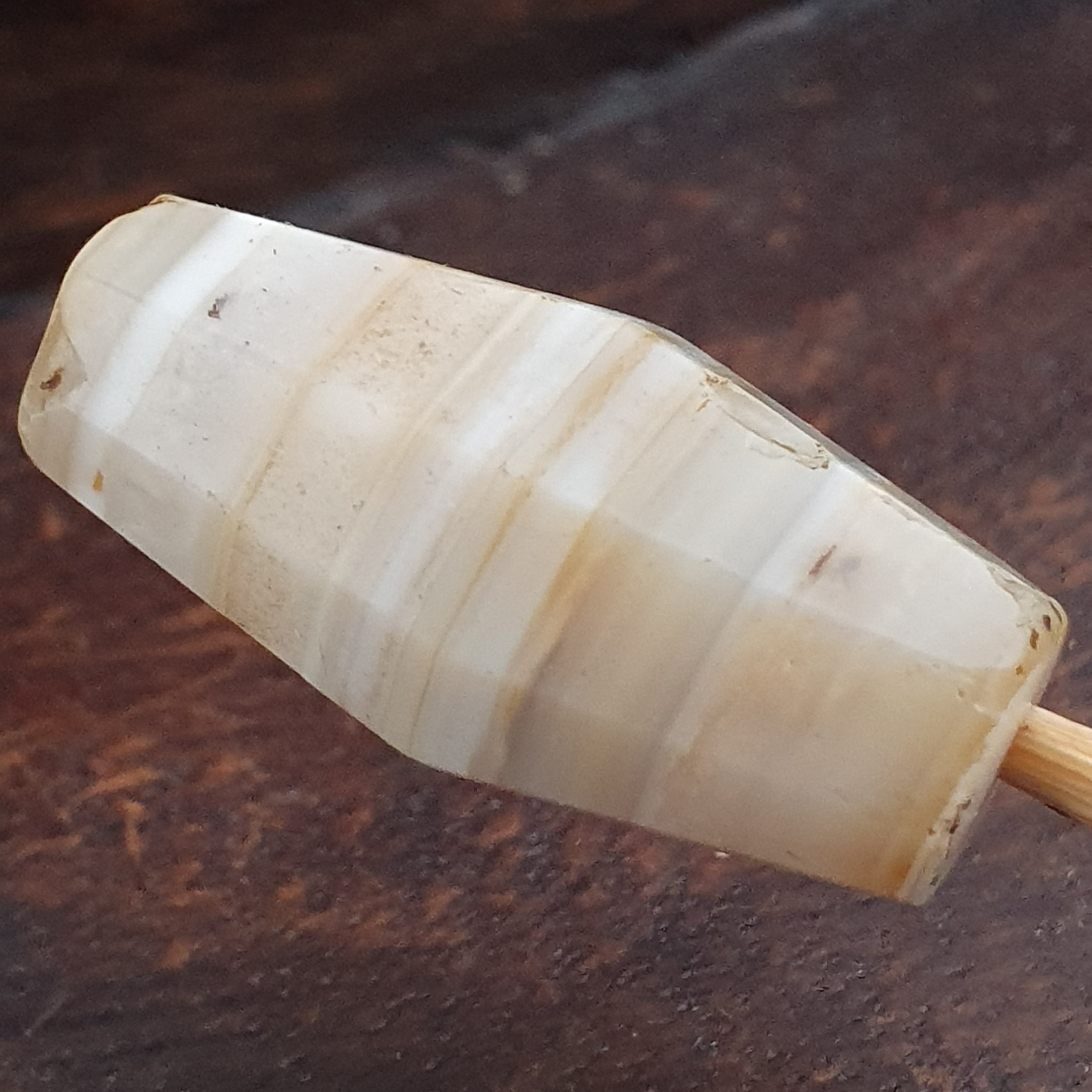 Ancient Yemeni Suliemani Natural Pattern Agate Bead