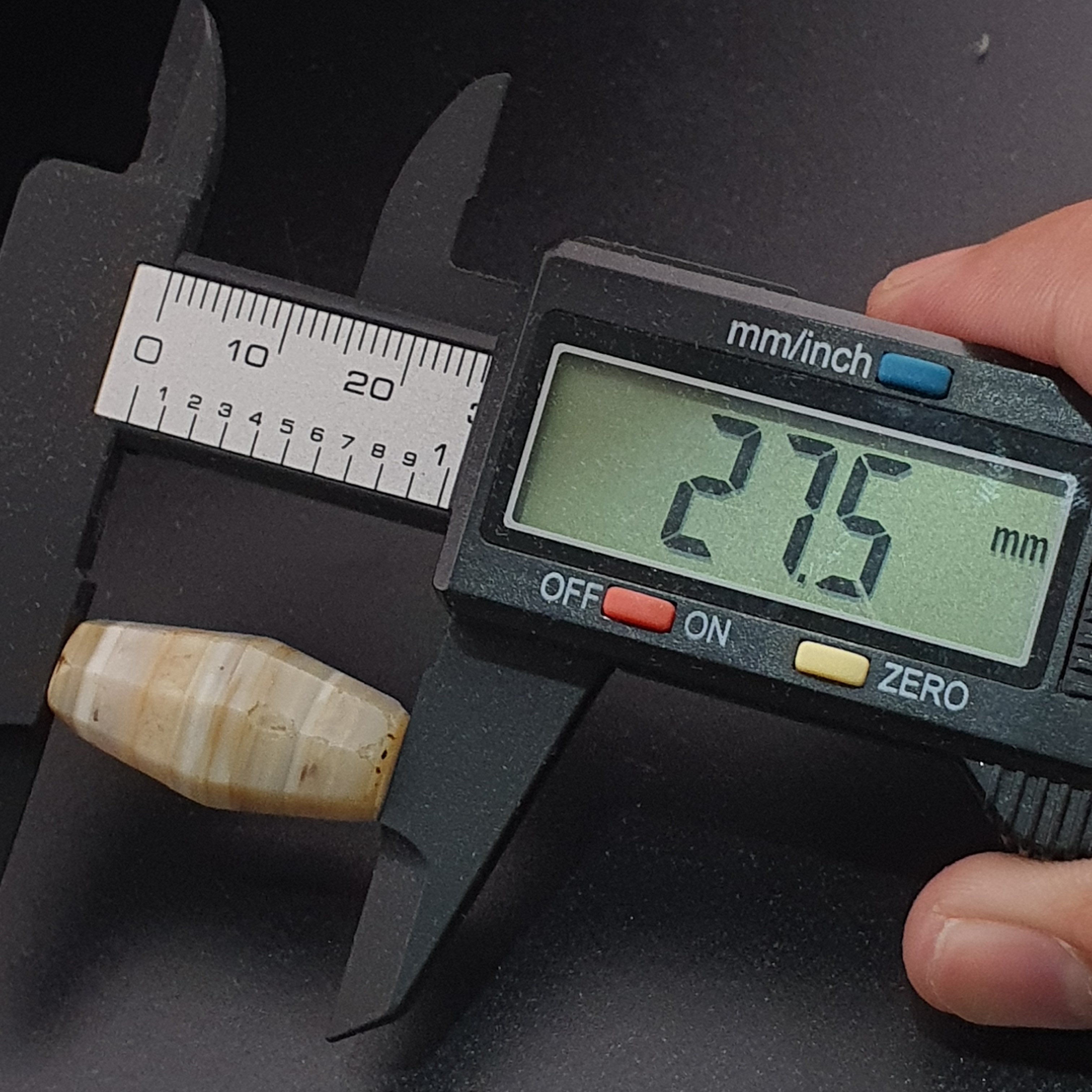 Ancient Yemeni Suliemani Natural Pattern Agate Bead