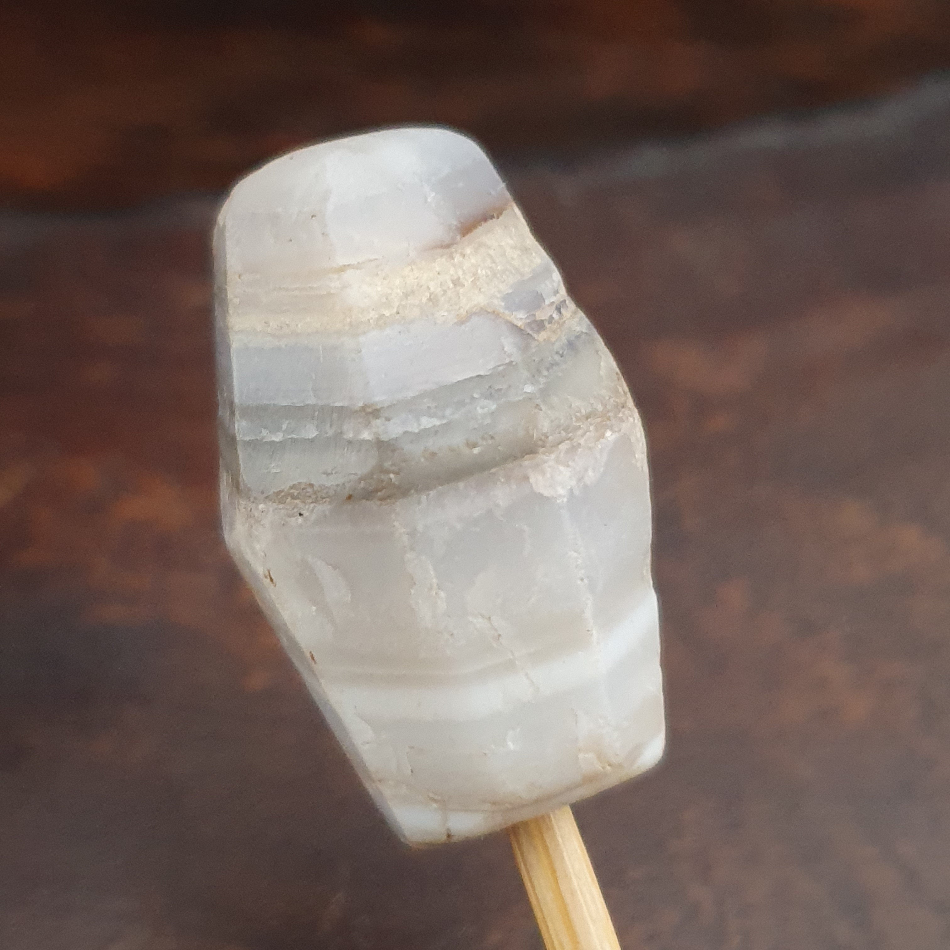 Ancient Rare Natural Stripe Suliemani Agate Bead Amulet