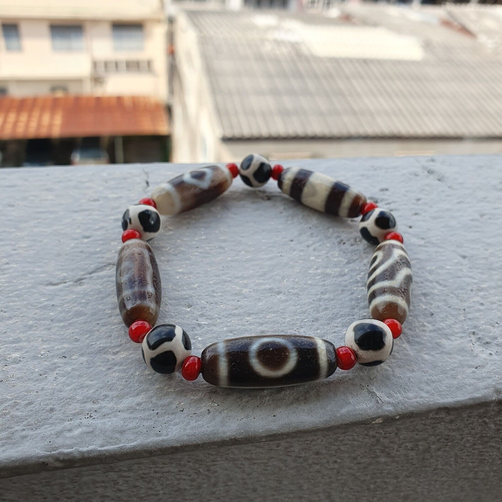 Powerful Health Wealth Protection Tibetan High Quality Agate Dzi Beads