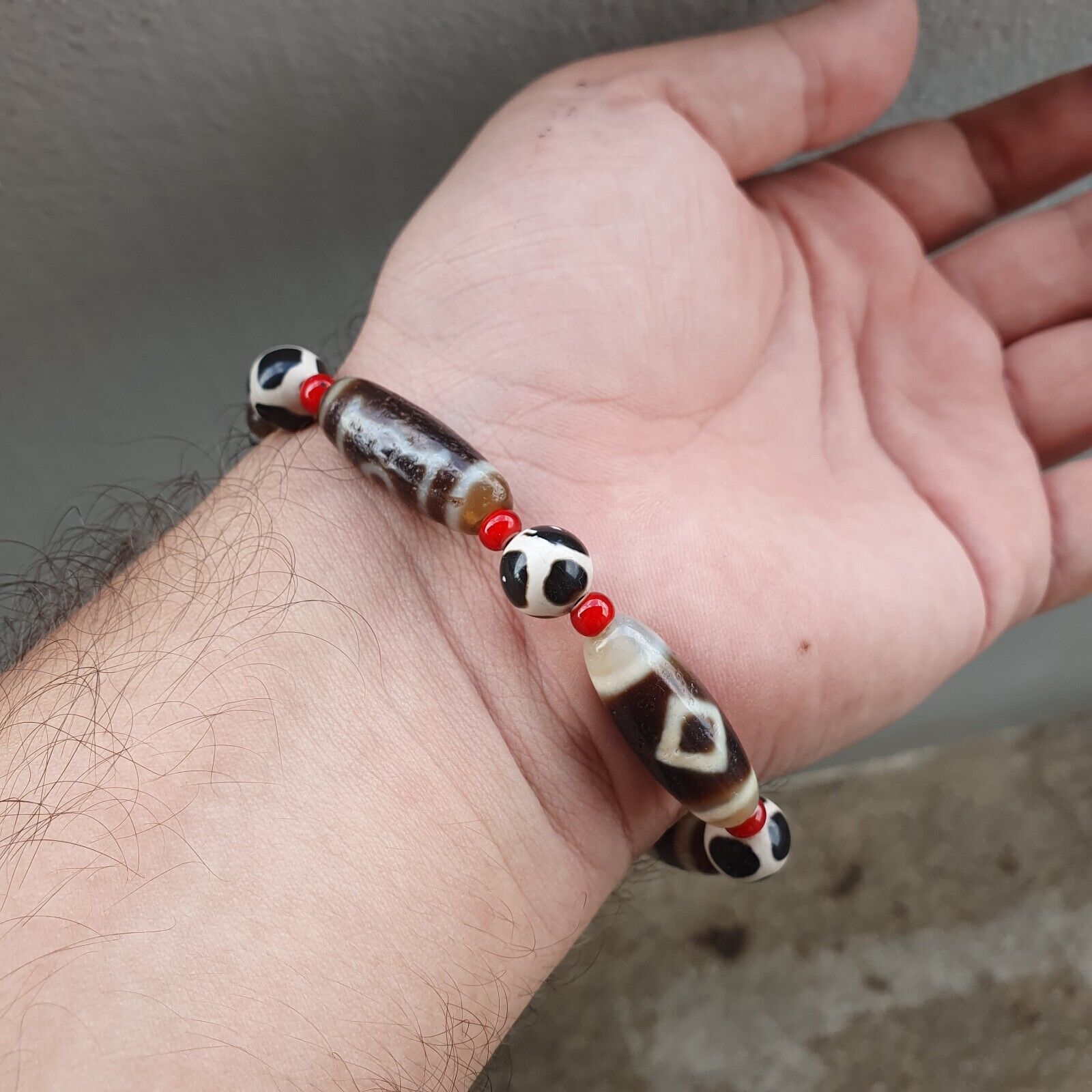 Powerful Health Wealth Protection Tibetan High Quality Agate Dzi Beads