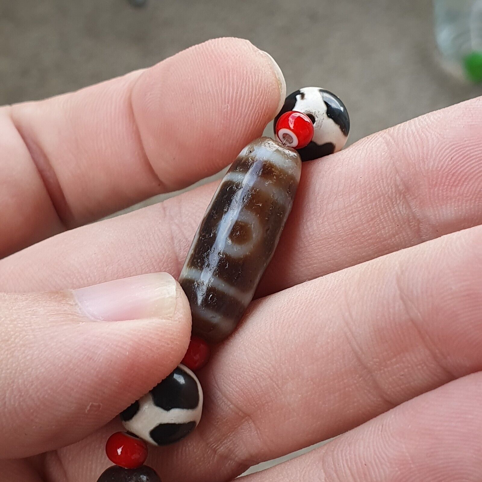 Powerful Health Wealth Protection Tibetan High Quality Agate Dzi Beads