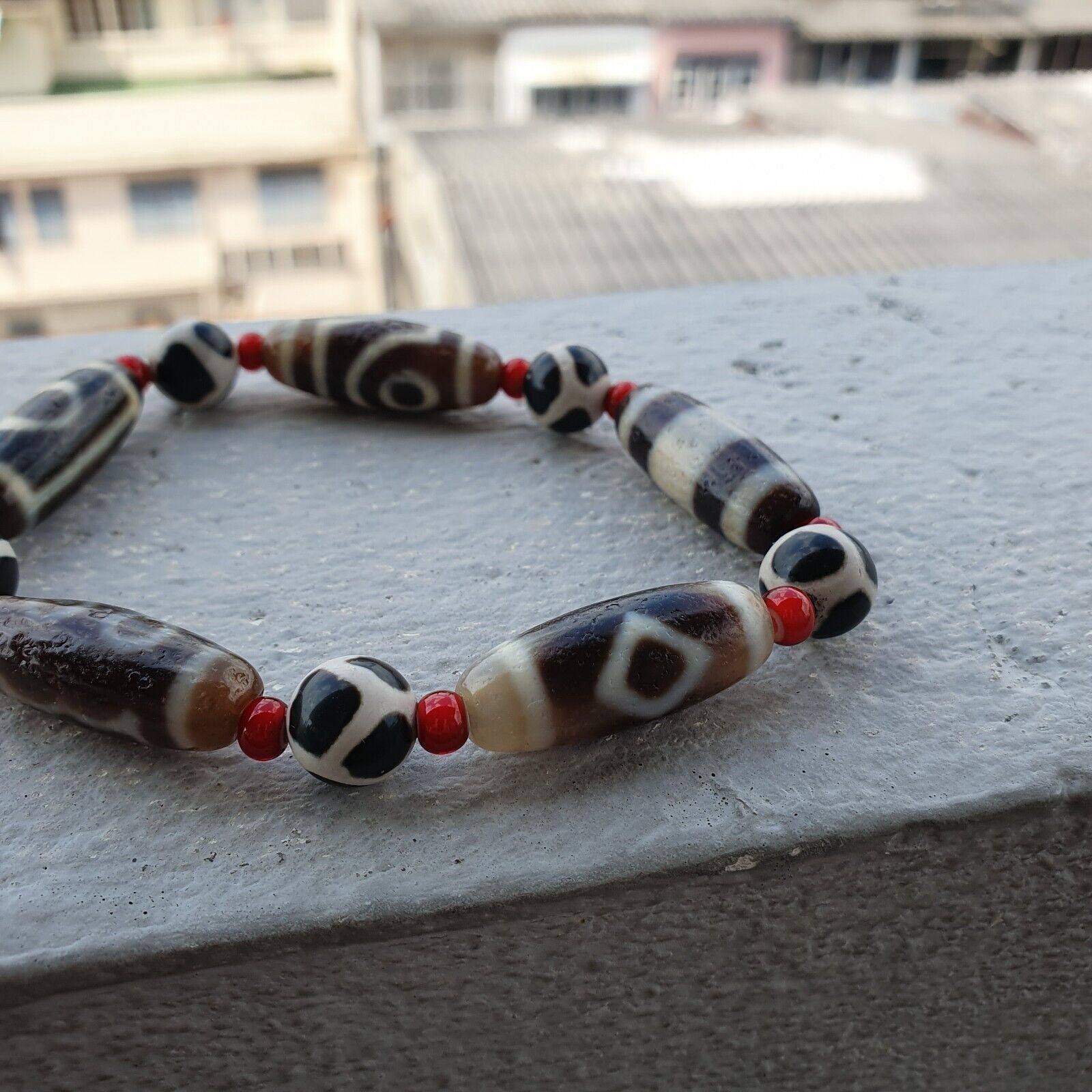 Powerful Health Wealth Protection Tibetan High Quality Agate Dzi Beads