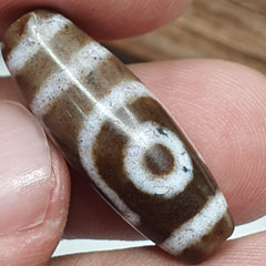 Eye Bead Tibetan dzi bead old amulet Agate Tibet gzi pendant