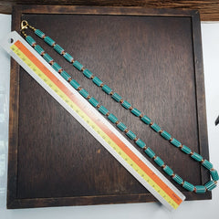 Vintage venetian Style Beads Collection Bluish beads Necklace B21