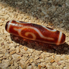 Powerfull Bead INDO TIBETAN Himalayan Agate bead Amulet Dzi