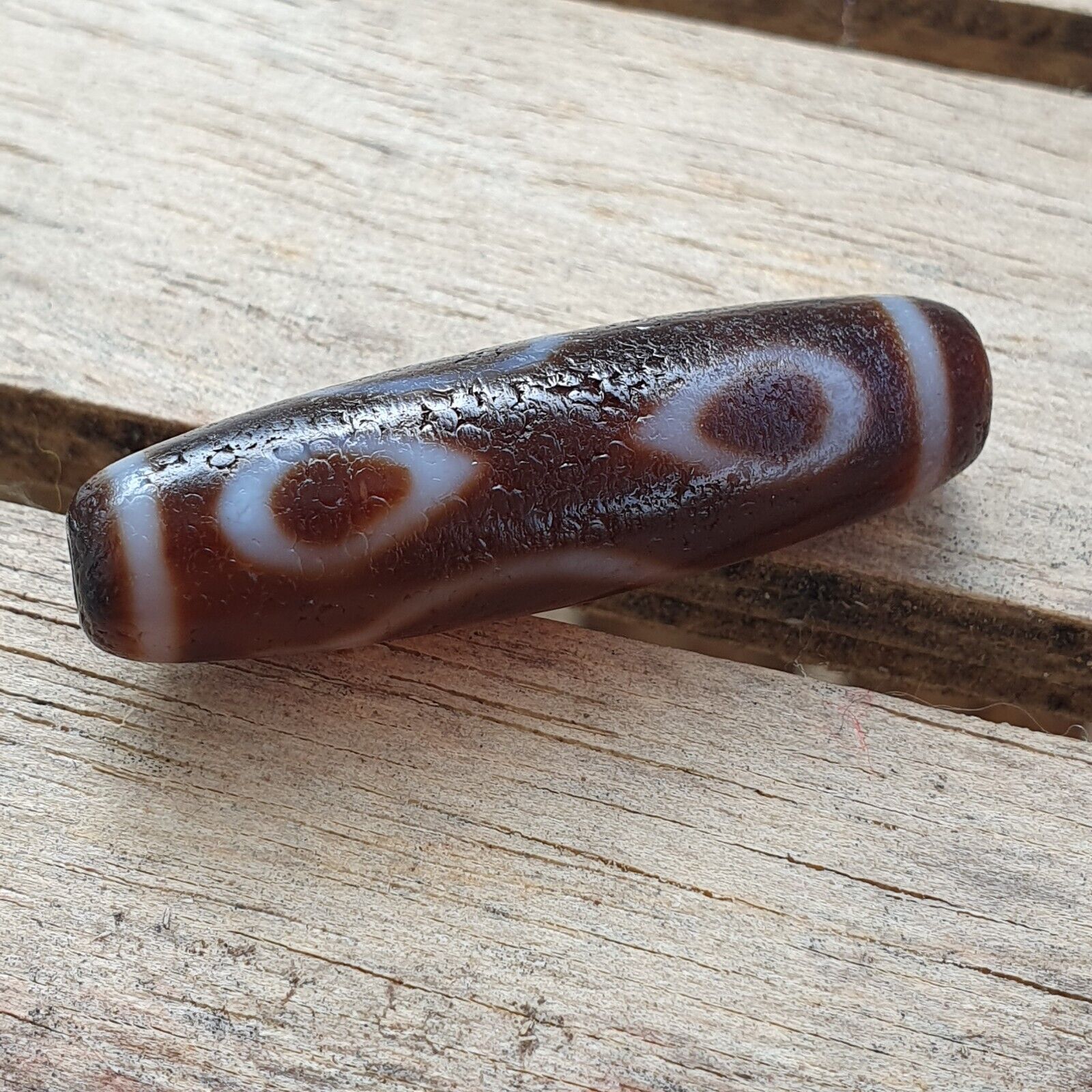 Powerfull Bead INDO TIBETAN Himalayan Agate bead Amulet Dzi