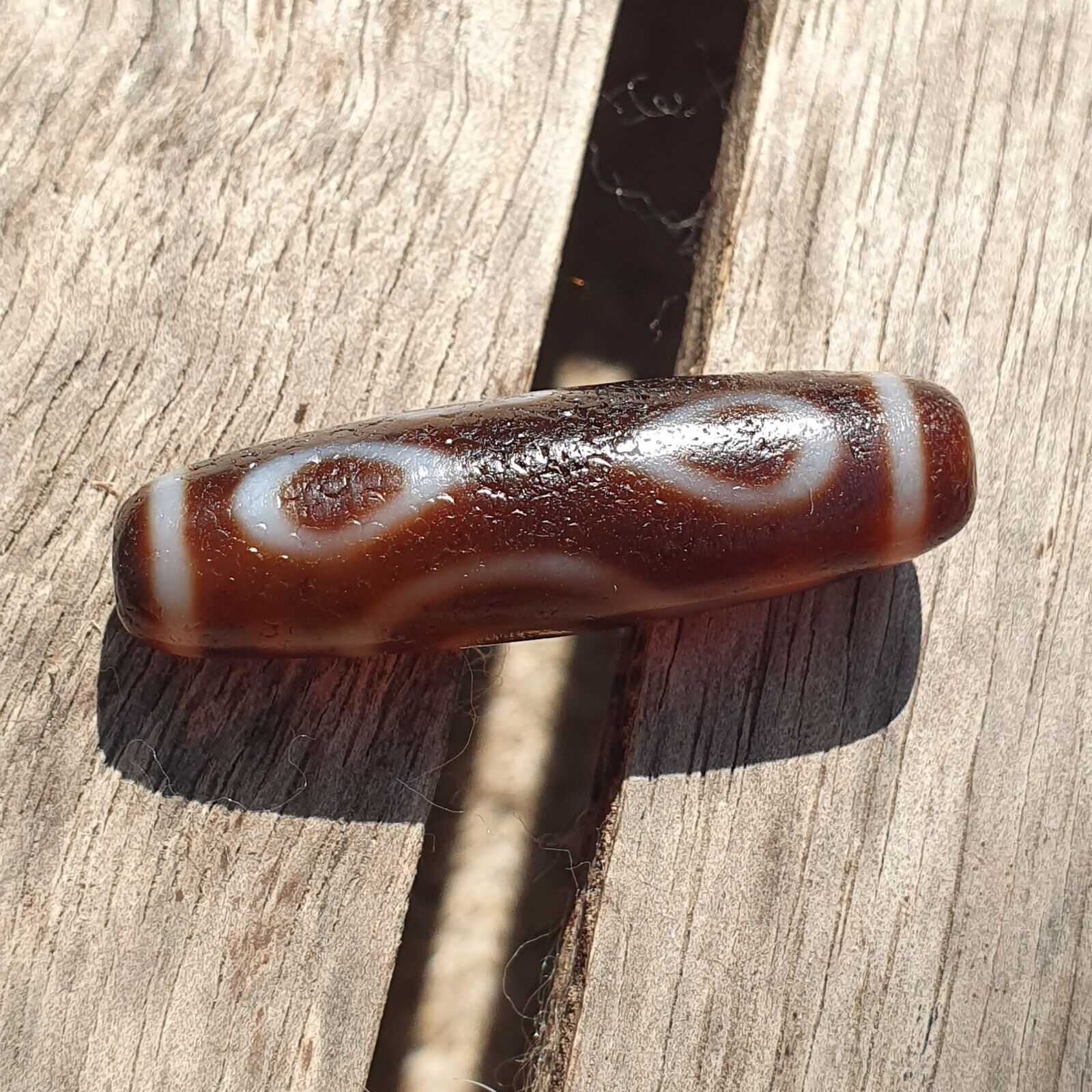 Powerfull Bead INDO TIBETAN Himalayan Agate bead Amulet Dzi