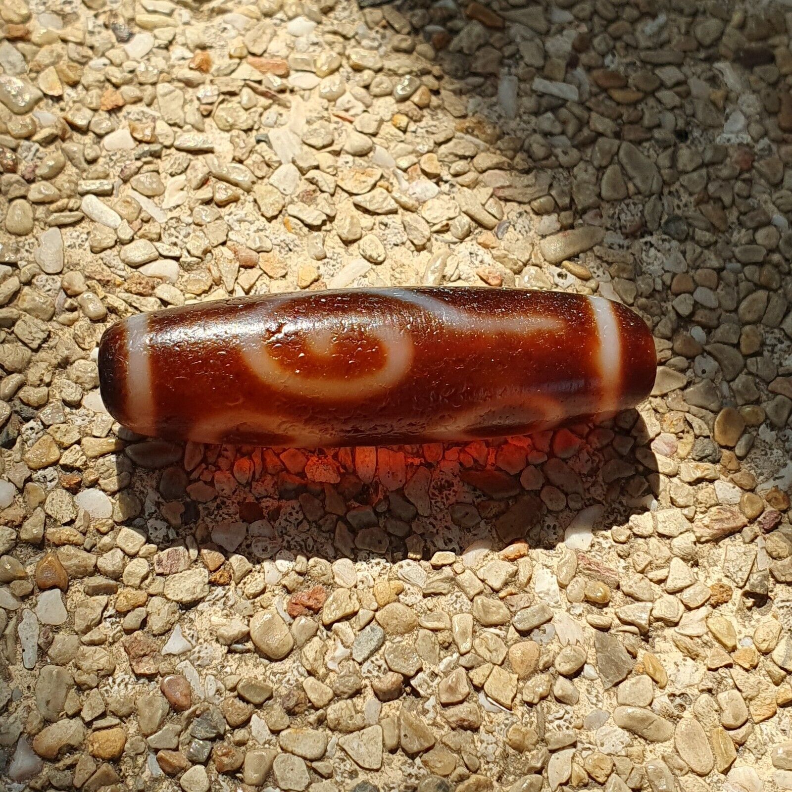 Powerfull Bead INDO TIBETAN Himalayan Agate bead Amulet Dzi