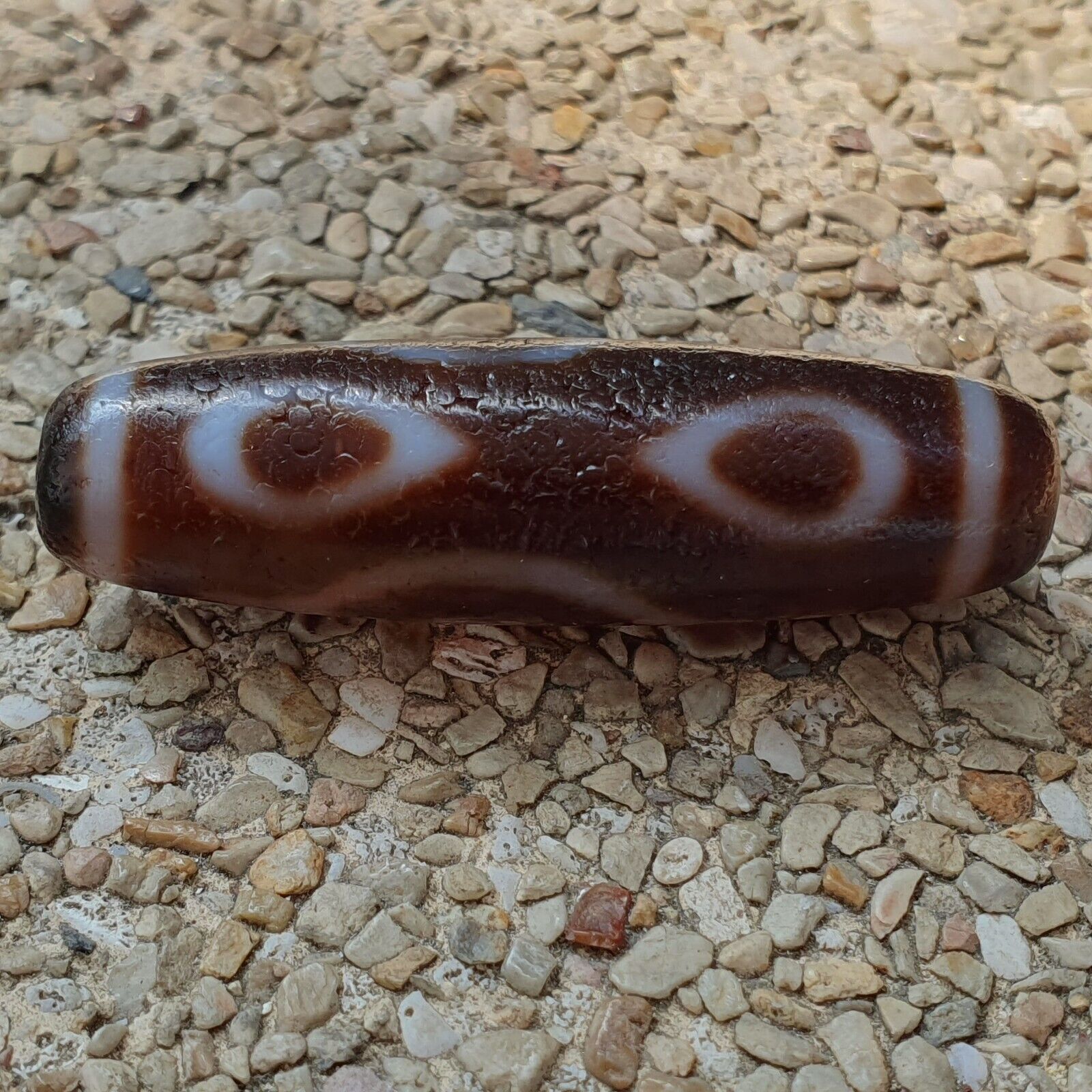 Powerfull Bead INDO TIBETAN Himalayan Agate bead Amulet Dzi