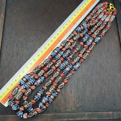 Vintage Venetian style Fancy Aventurine Glass beads Necklace