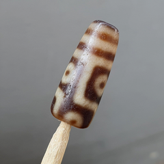 Antique Himalayan Indo Tibetan Agate Dzi Bead Amulet #TBC-3