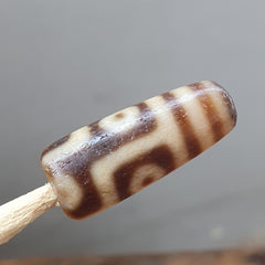 Antique Himalayan Indo Tibetan Agate Dzi Bead Amulet #TBC-3