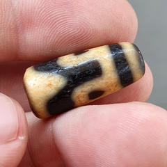 Antique Himalayan Indo Tibetan Agate Dzi Bead Amulet #TBC-6
