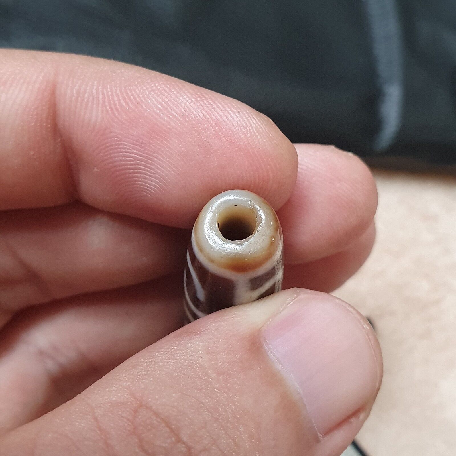 Himalayan Tibetan dzi bead Tasso amulet Agate Bead PR8