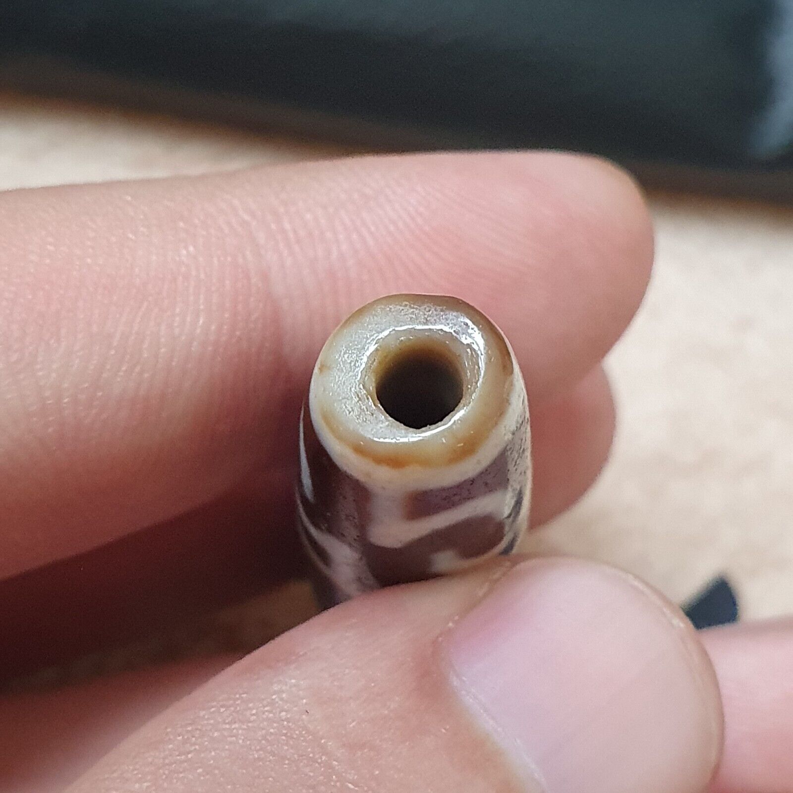 Himalayan Tibetan dzi bead Tasso amulet Agate Bead PR8