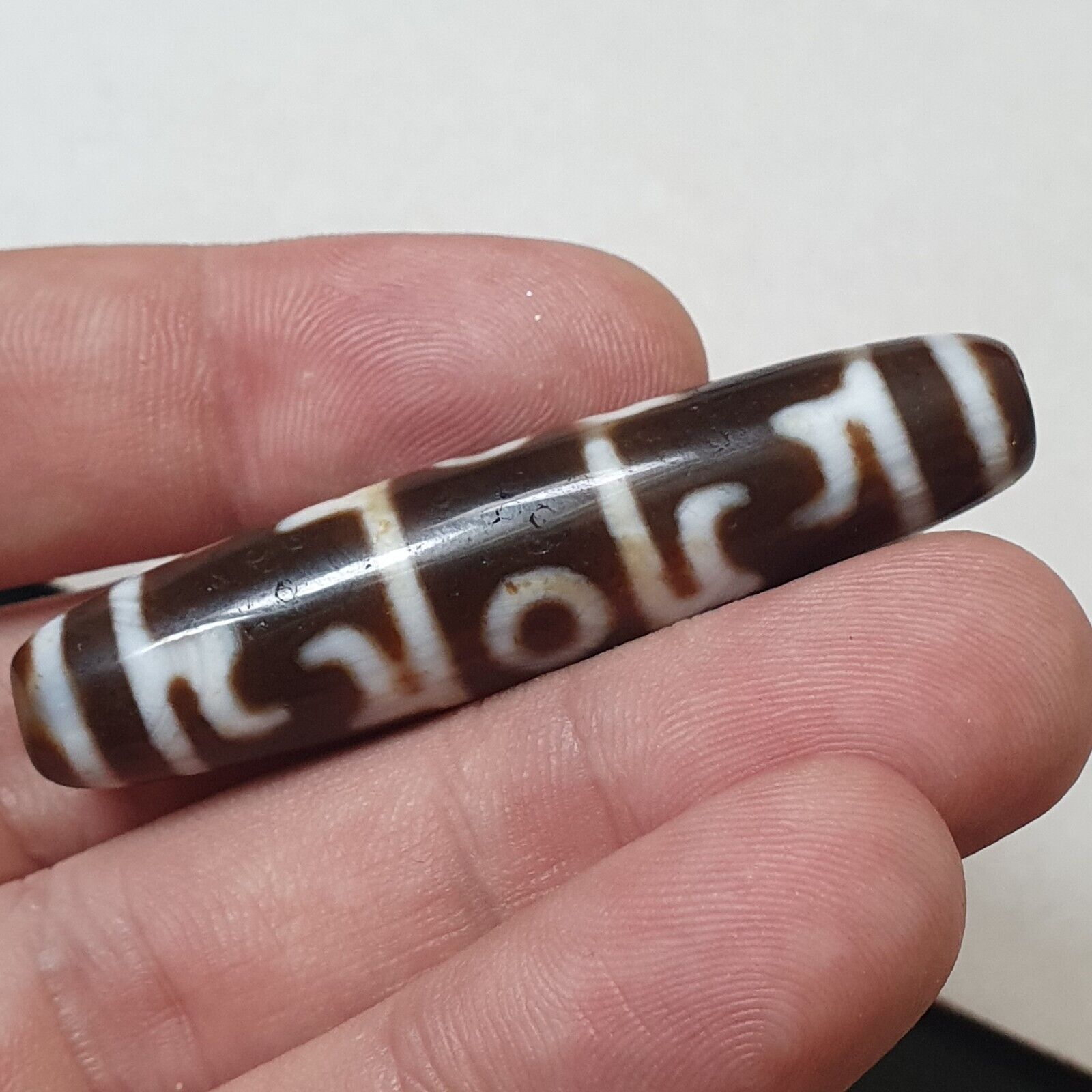 Himalayan Tibetan dzi bead Very Unique amulet Agate Bead PR5