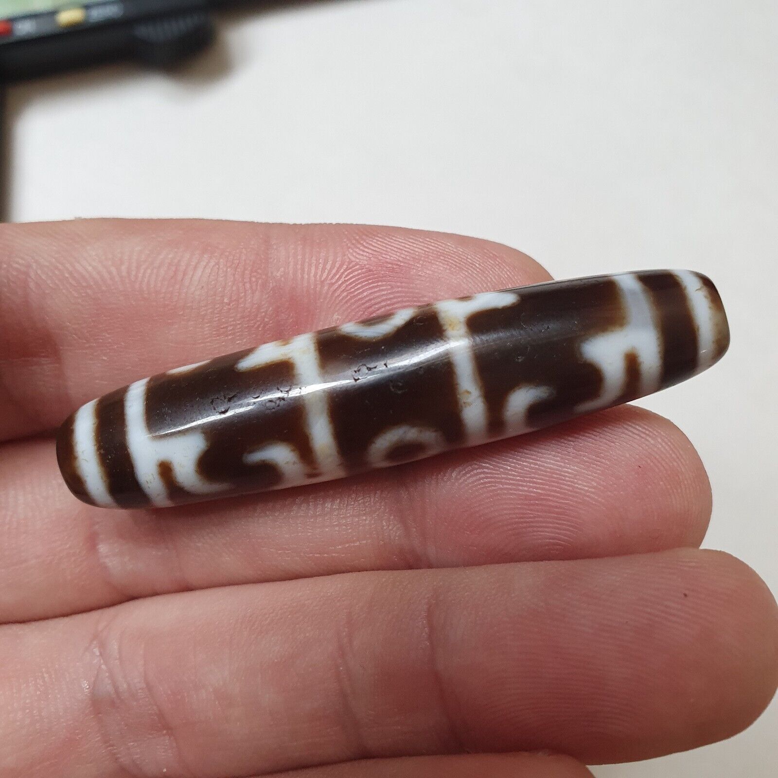 Himalayan Tibetan dzi bead Very Unique amulet Agate Bead PR5
