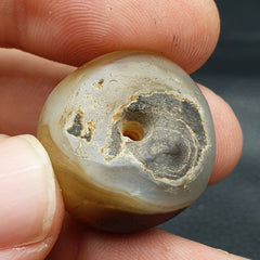 Antique Tibetan Suleimani Agate Bead , Rare bead