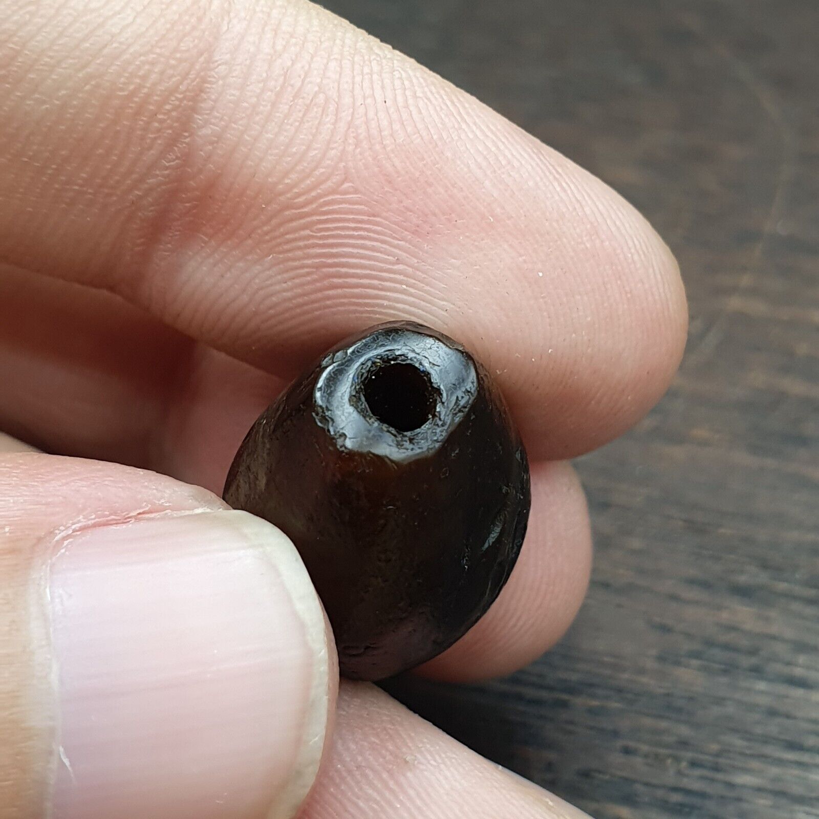 Ancient Suleimani Agate Bead ,Antique Rare Himalayan agate bead