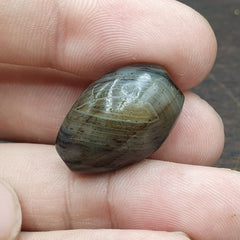 Ancient Suleimani gray Agate Agate Bead ,Antique Rare Himalayan agate bead