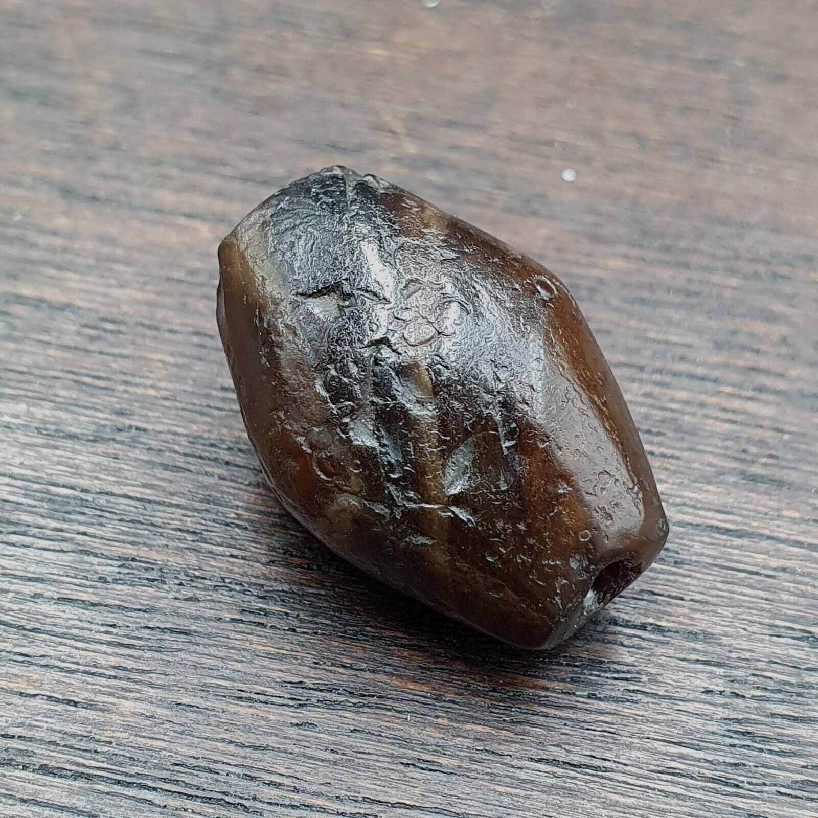 Ancient Suleimani Agate Bead, a Rare Antique Himalayan Agate Bead - Collectible Gemstone Jewelry