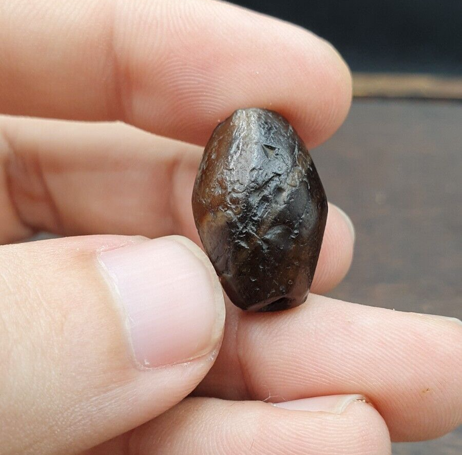 Ancient Suleimani Agate Bead ,Antique Rare Himalayan agate bead
