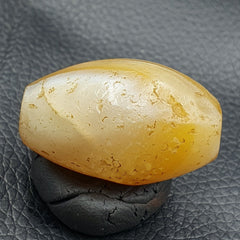 Ancient Suleimani Yellow Agate Agate Bead , Rare Himalayan agate bead SUL-5