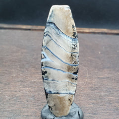 Antique Agate Bead With amazing Eye pattern Beautiful Patina.