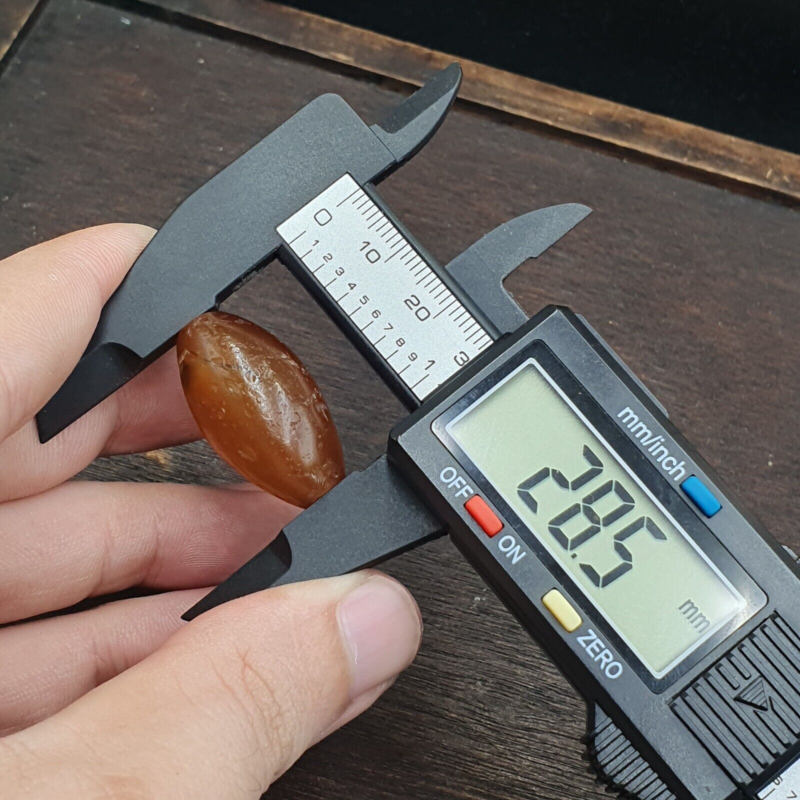 Ancient Suleimani Yellow Agate Bead , Rare Himalayan agate bead