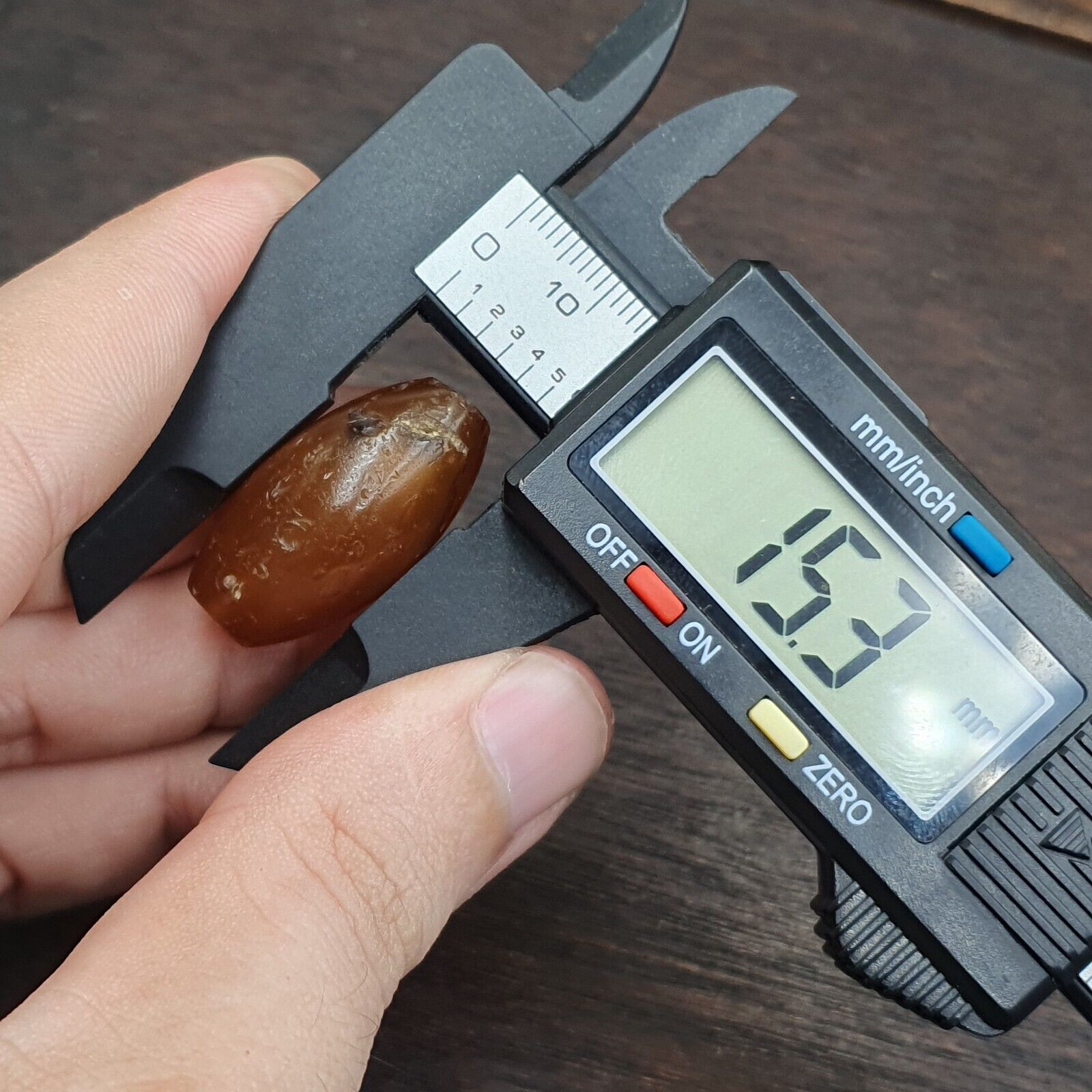 Ancient Suleimani Yellow Agate Bead , Rare Himalayan agate bead