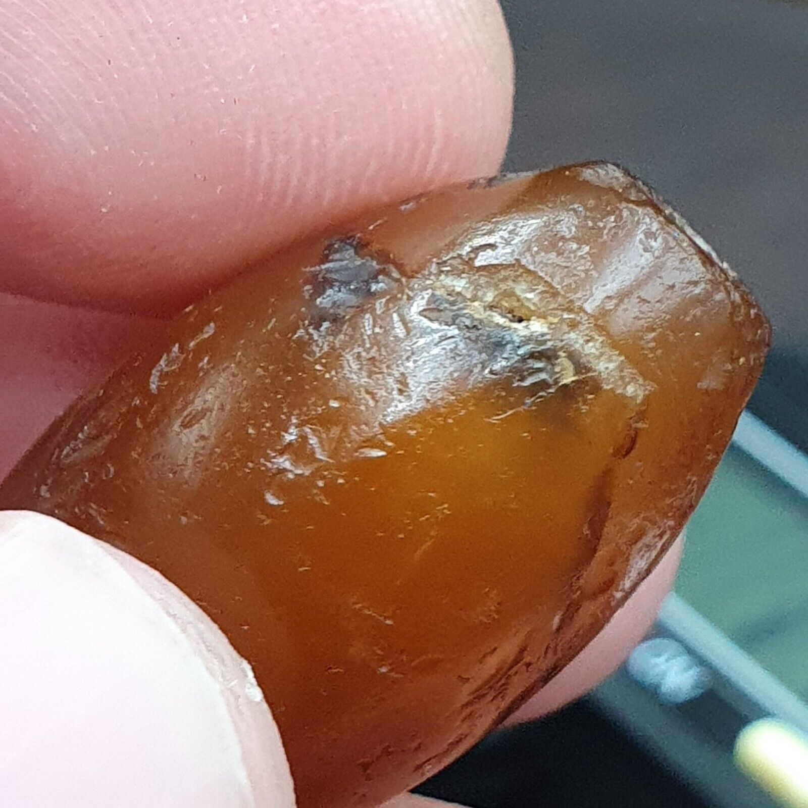 Ancient Suleimani Yellow Agate Bead , Rare Himalayan agate bead