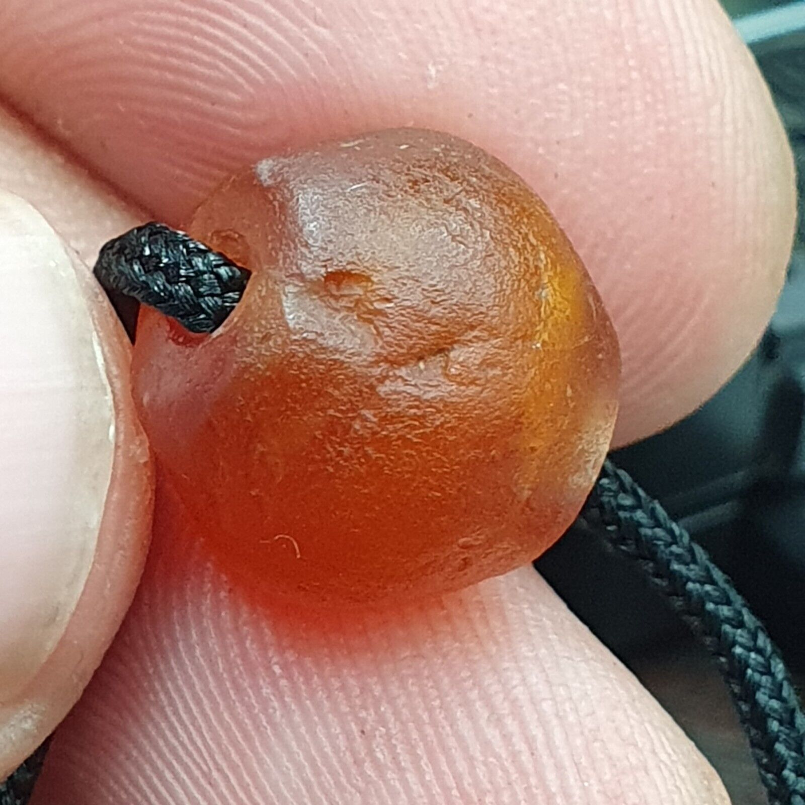 Antique Carnelian Himalayan Tibetan Agate carnelian Beads JNT-1