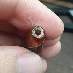 Old Yemeni Agate Natural Eye Agate Bead very unique Pattern #4