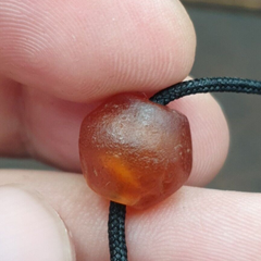 Antique Carnelian Himalayan Tibetan Agate carnelian Beads JNT-1