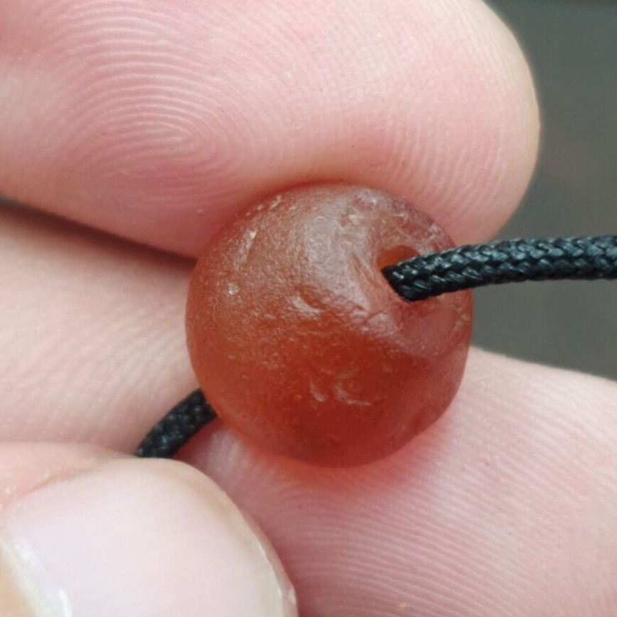 Antique Carnelian Himalayan Tibetan Agate carnelian Beads JNT-1