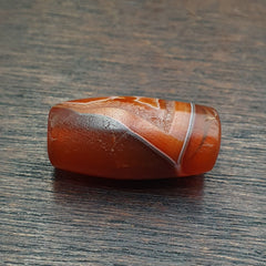 Ancient Agate Himalayan Tibetan Natural Eye Pattern Agate Bead JNT-61