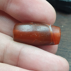Ancient Agate Himalayan Tibetan Natural Eye Pattern Agate Bead JNT-61