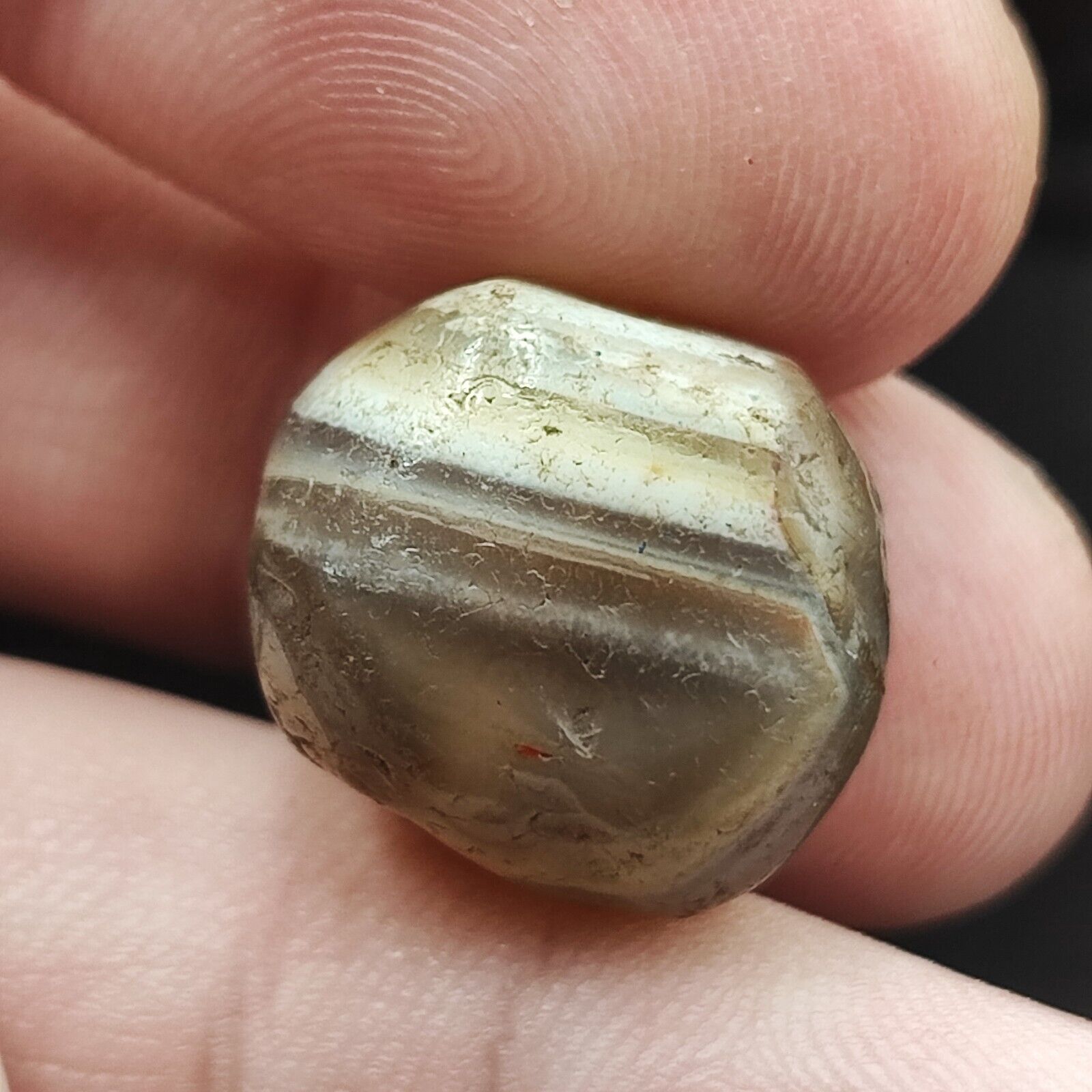 Ancient Agate Beads Sulemani Agate Beads 15mm JNT-82