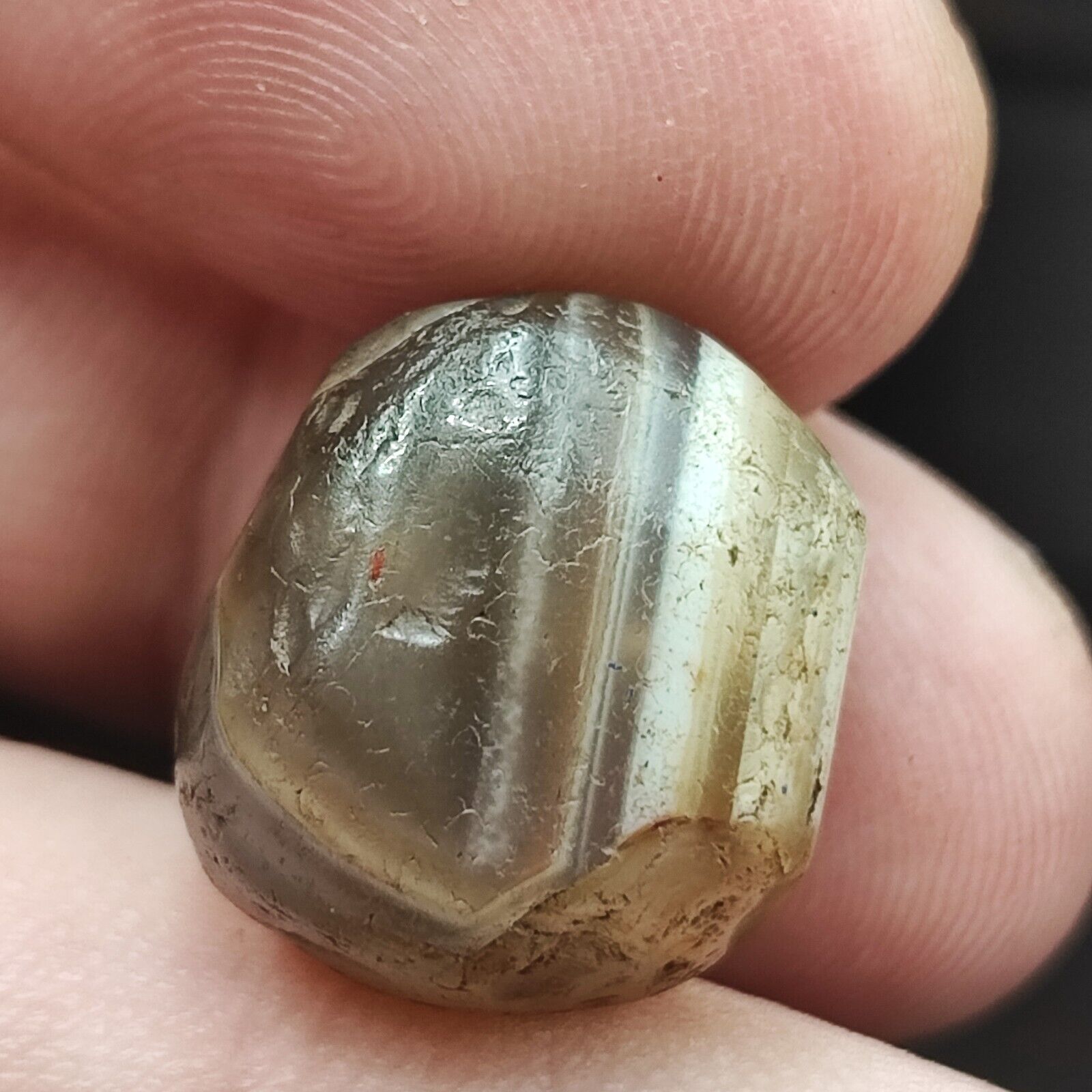 Ancient Agate Beads Sulemani Agate Beads 15mm JNT-82