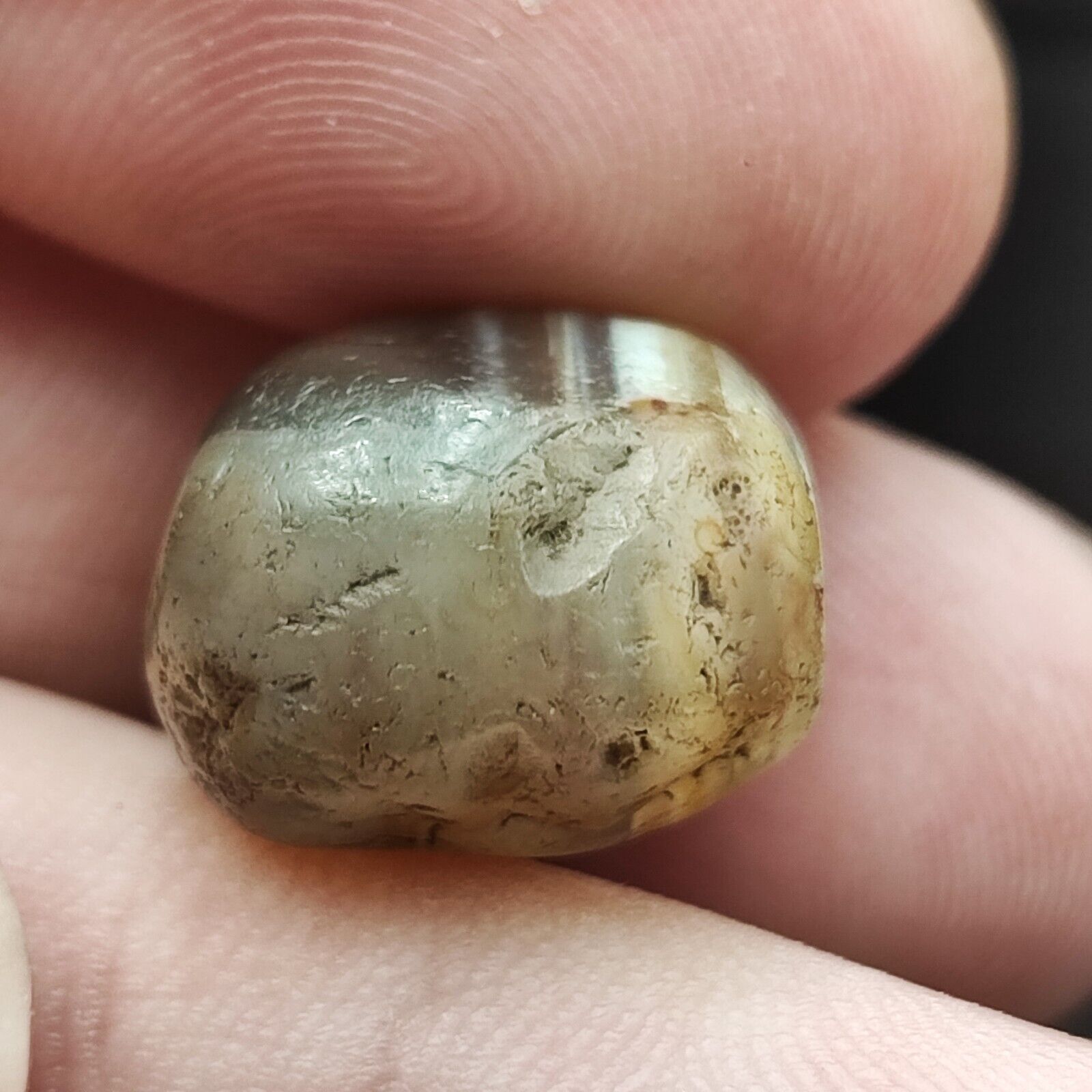 Ancient Agate Beads Sulemani Agate Beads 15mm JNT-82