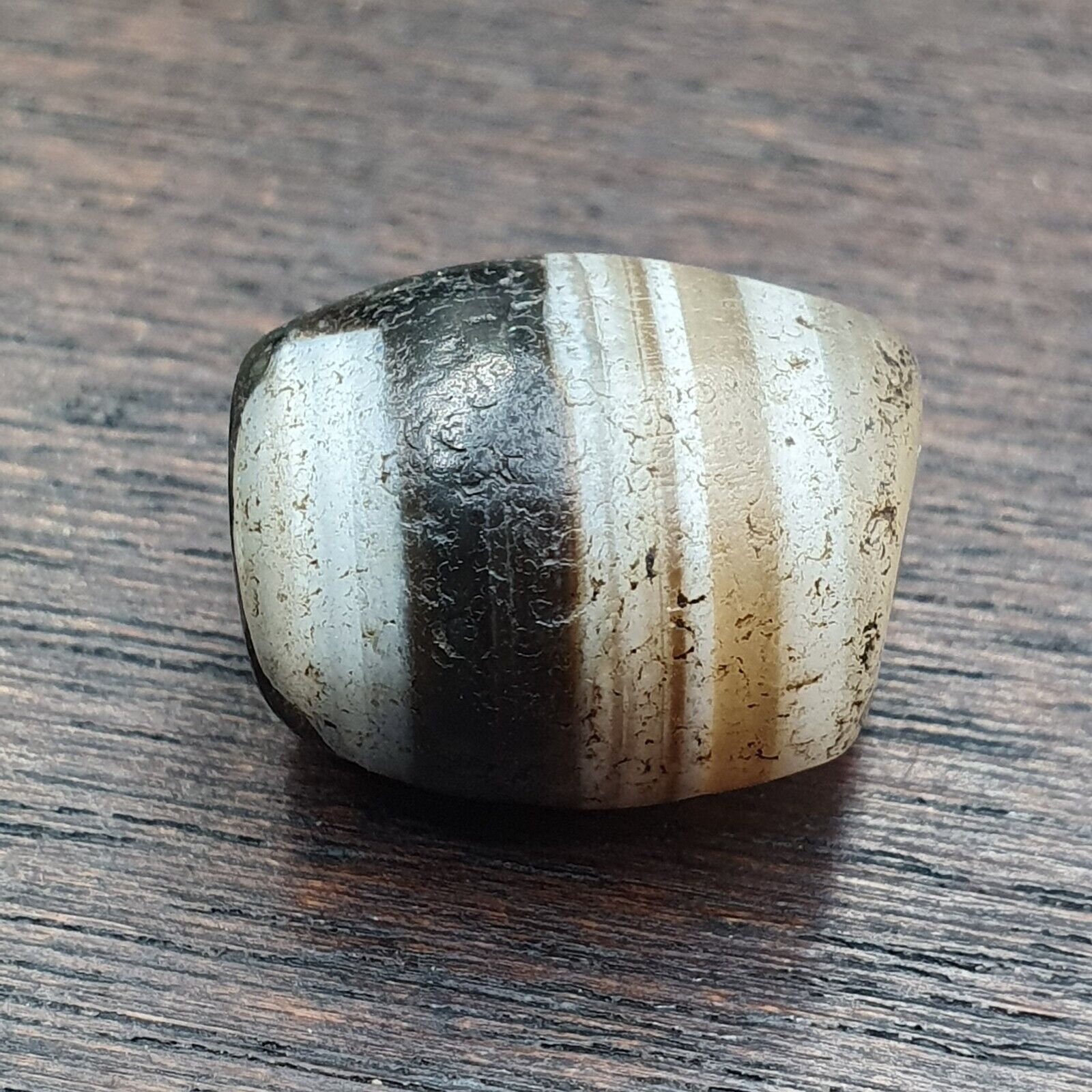 Ancient Agate Himalayan Suleimani Agate Bead JNT-29