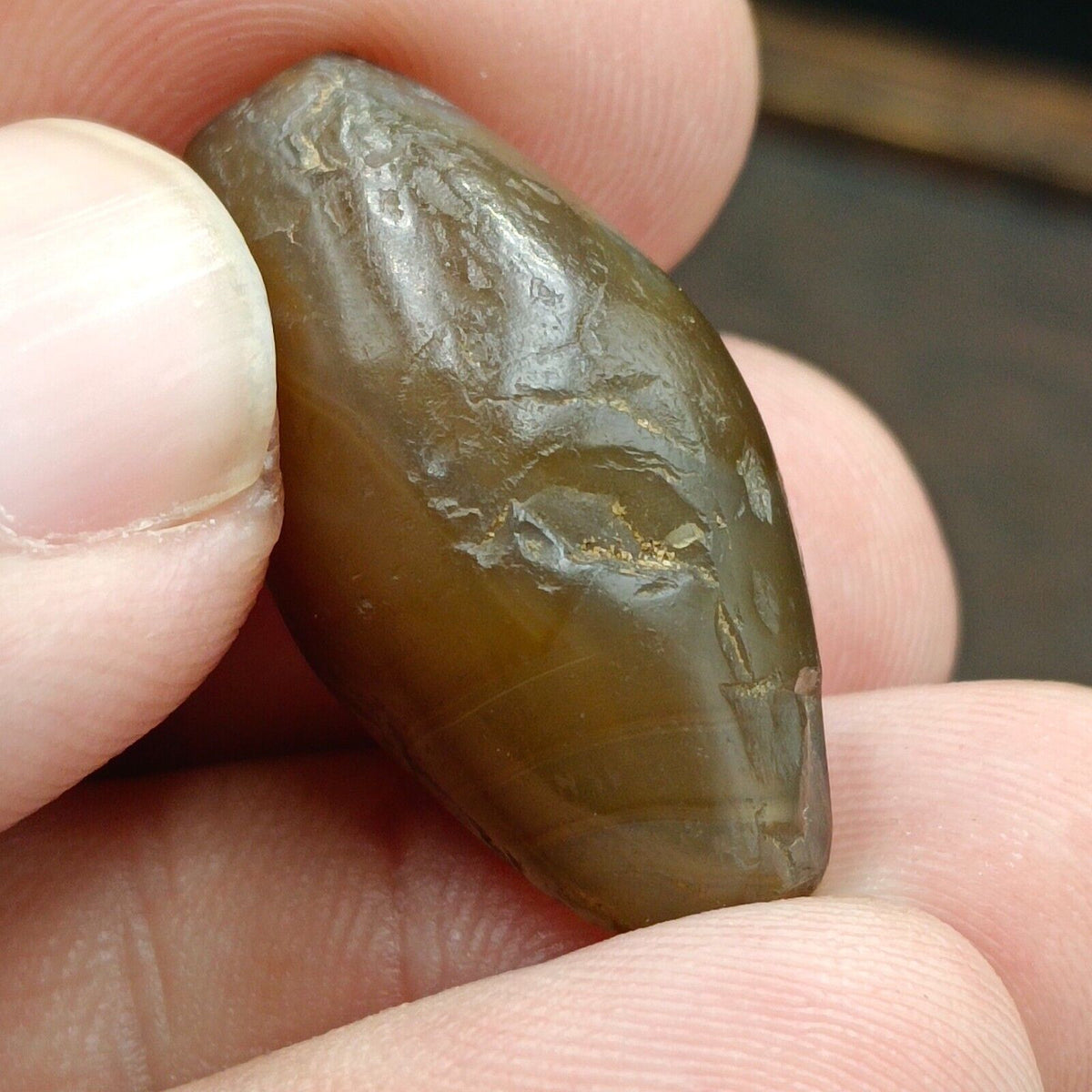 Ancient Himalayan Agate Bead JNT-M1