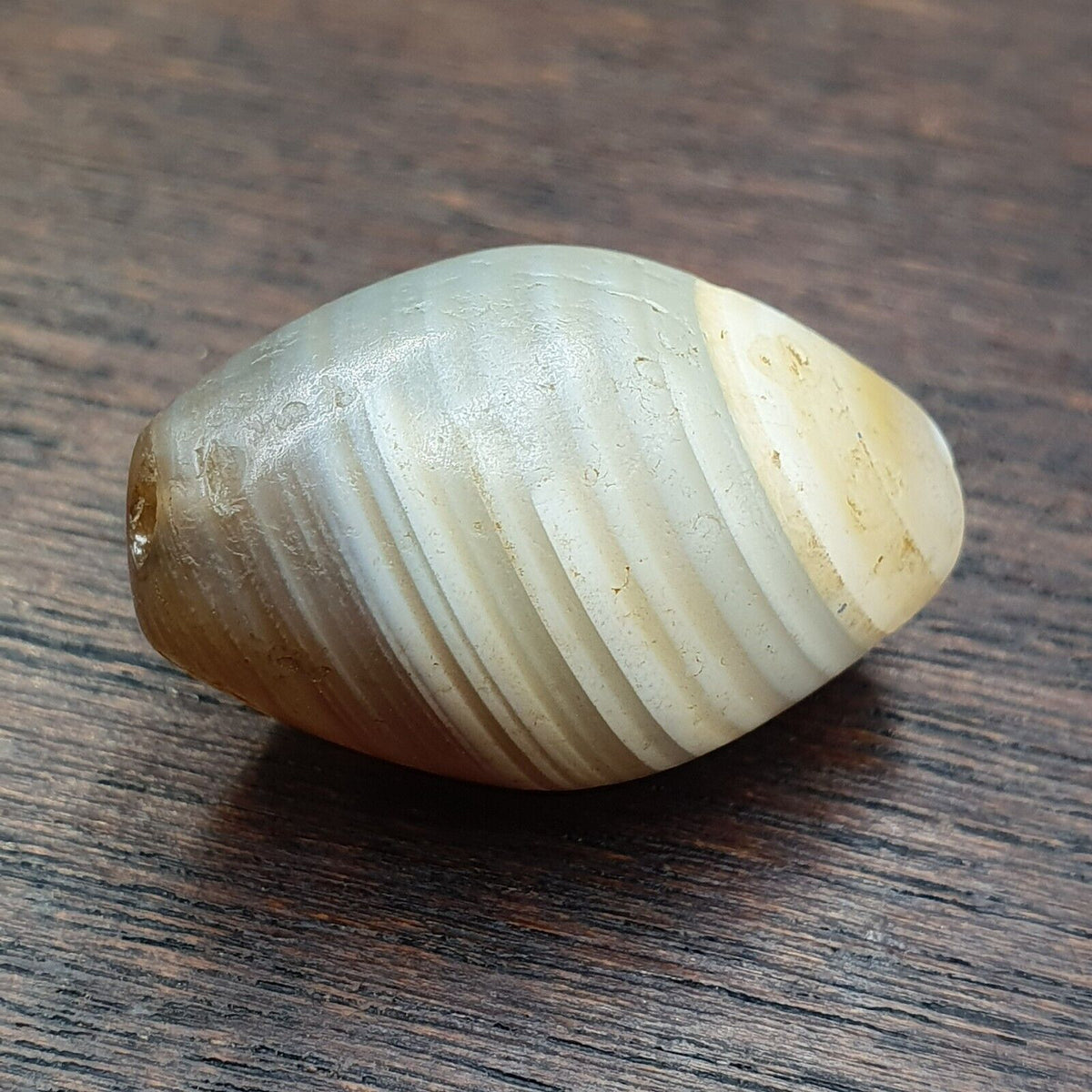 Ancient Agate Suleimani Natural Eye pattern Agate Bead JNT-S3